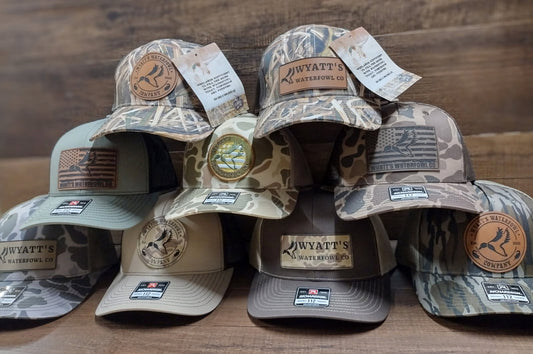 Wyatt's Waterfowl Co Old School Camo Hat