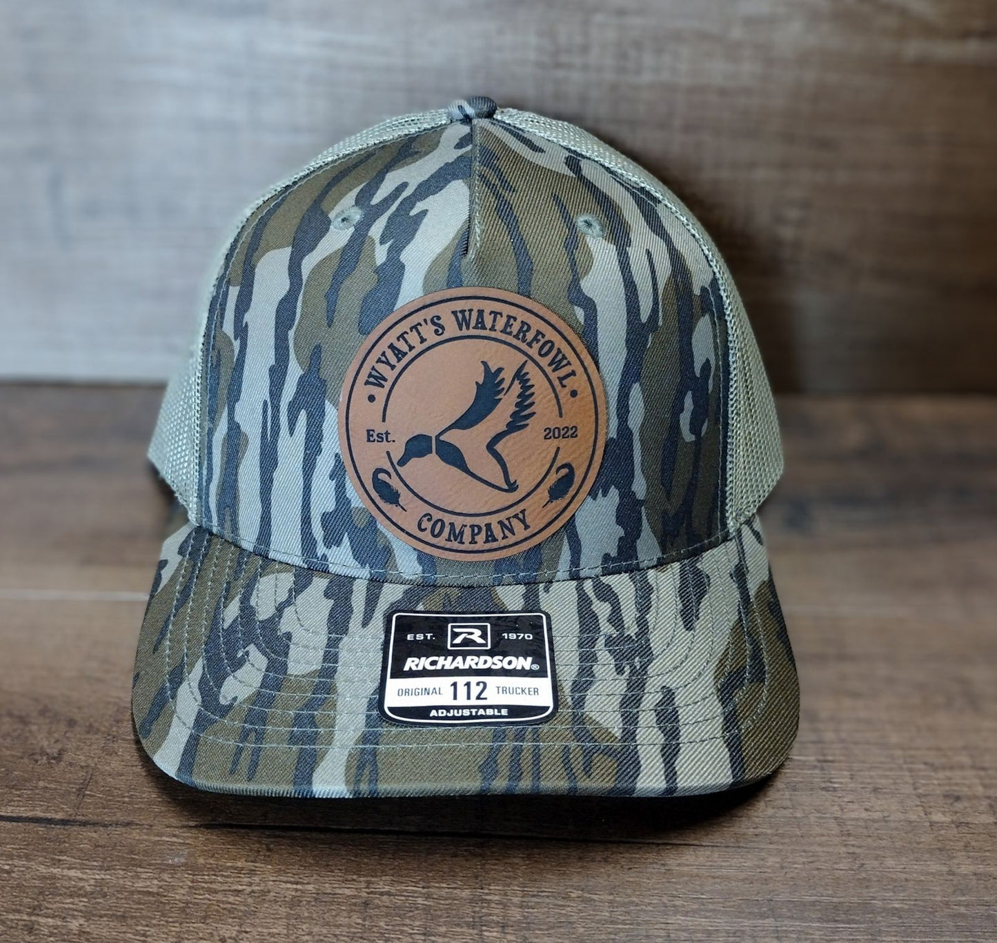 Wyatt's Waterfowl Co Old School Camo Hat