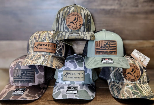 Wyatt's Waterfowl Co Old School Camo Hat