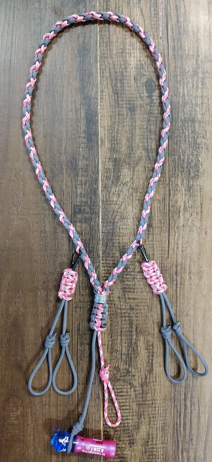 Duck Call Lanyard With Two Quick Change Drops