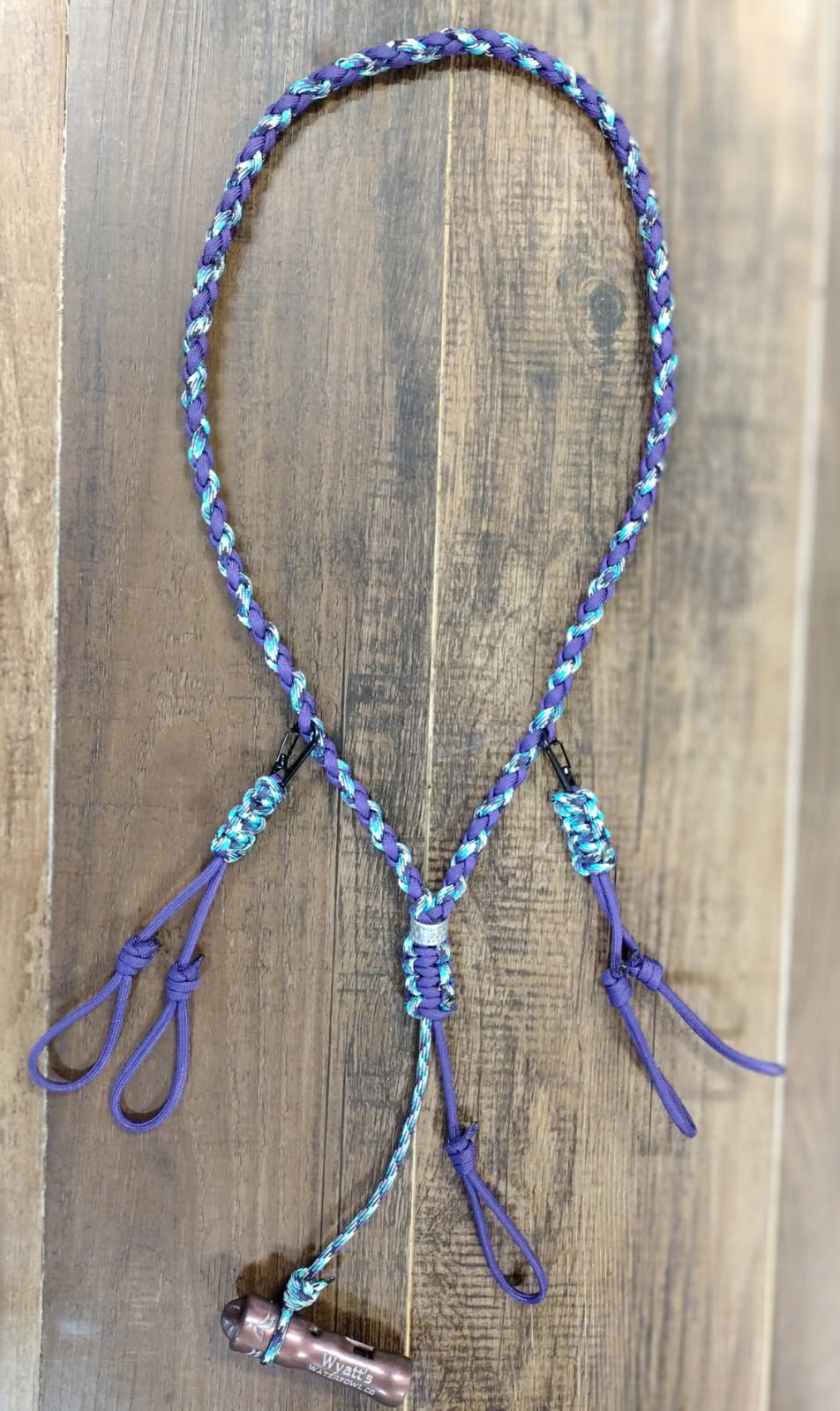 Duck Call Lanyard With Two Quick Change Drops