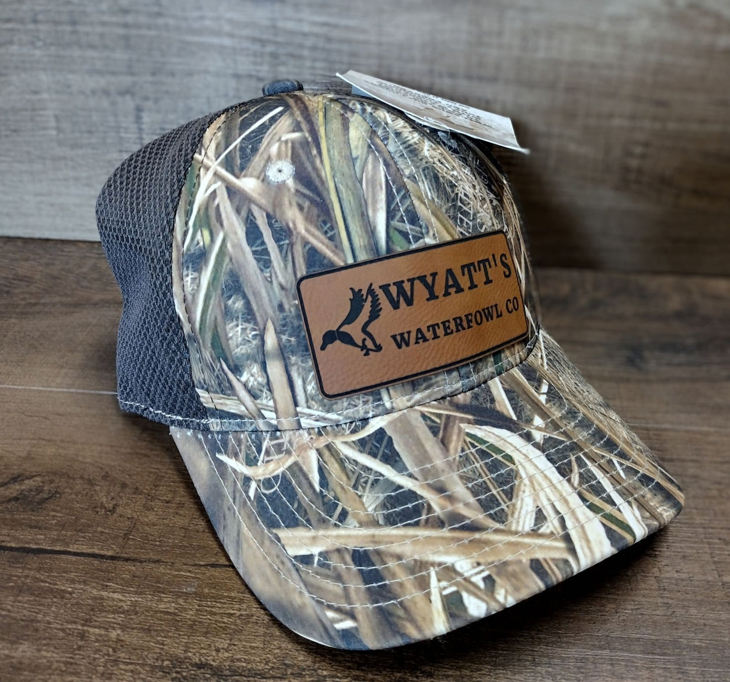 Wyatt's Waterfowl Co Old School Camo Hat