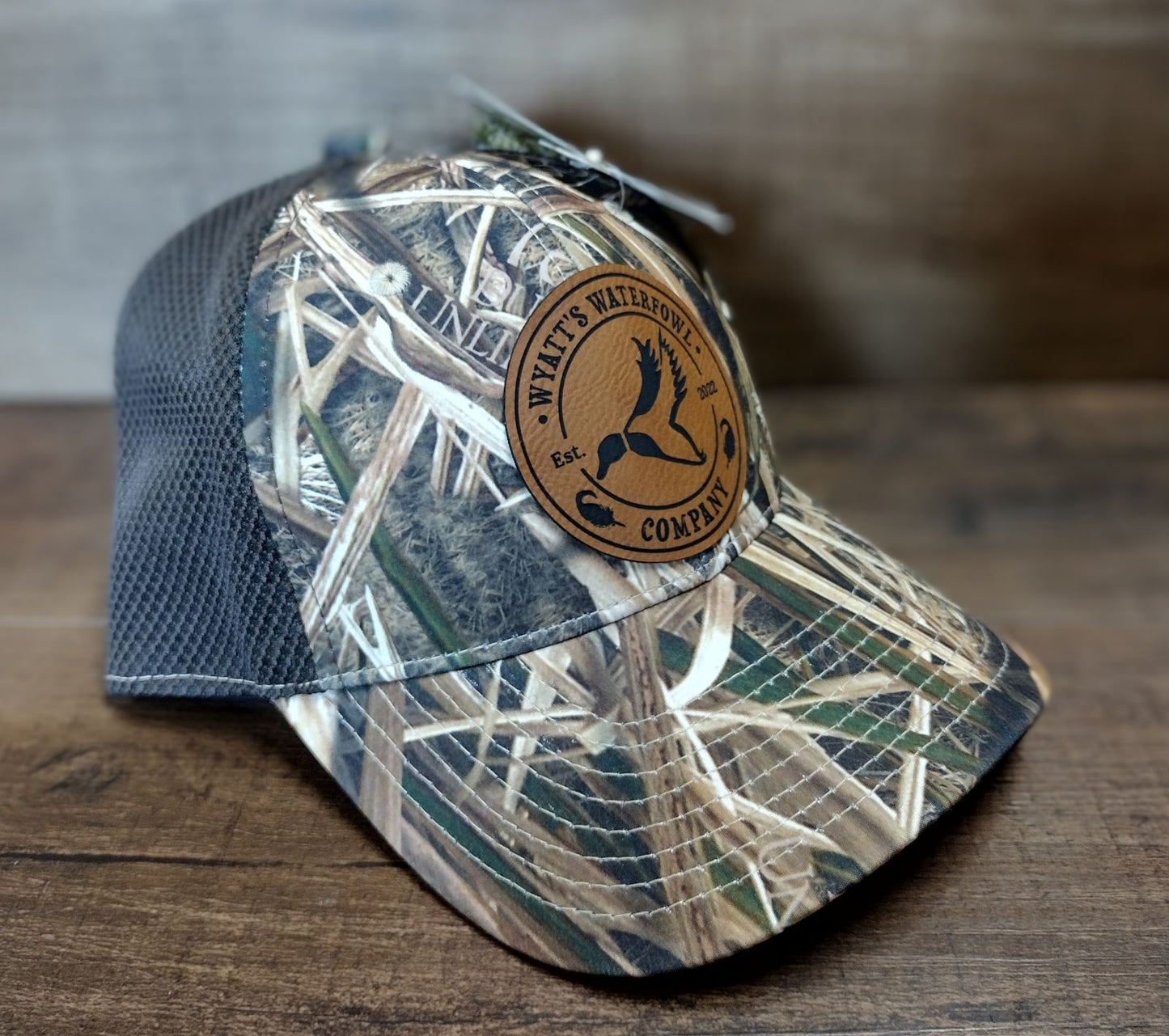 Wyatt's Waterfowl Co Old School Camo Hat