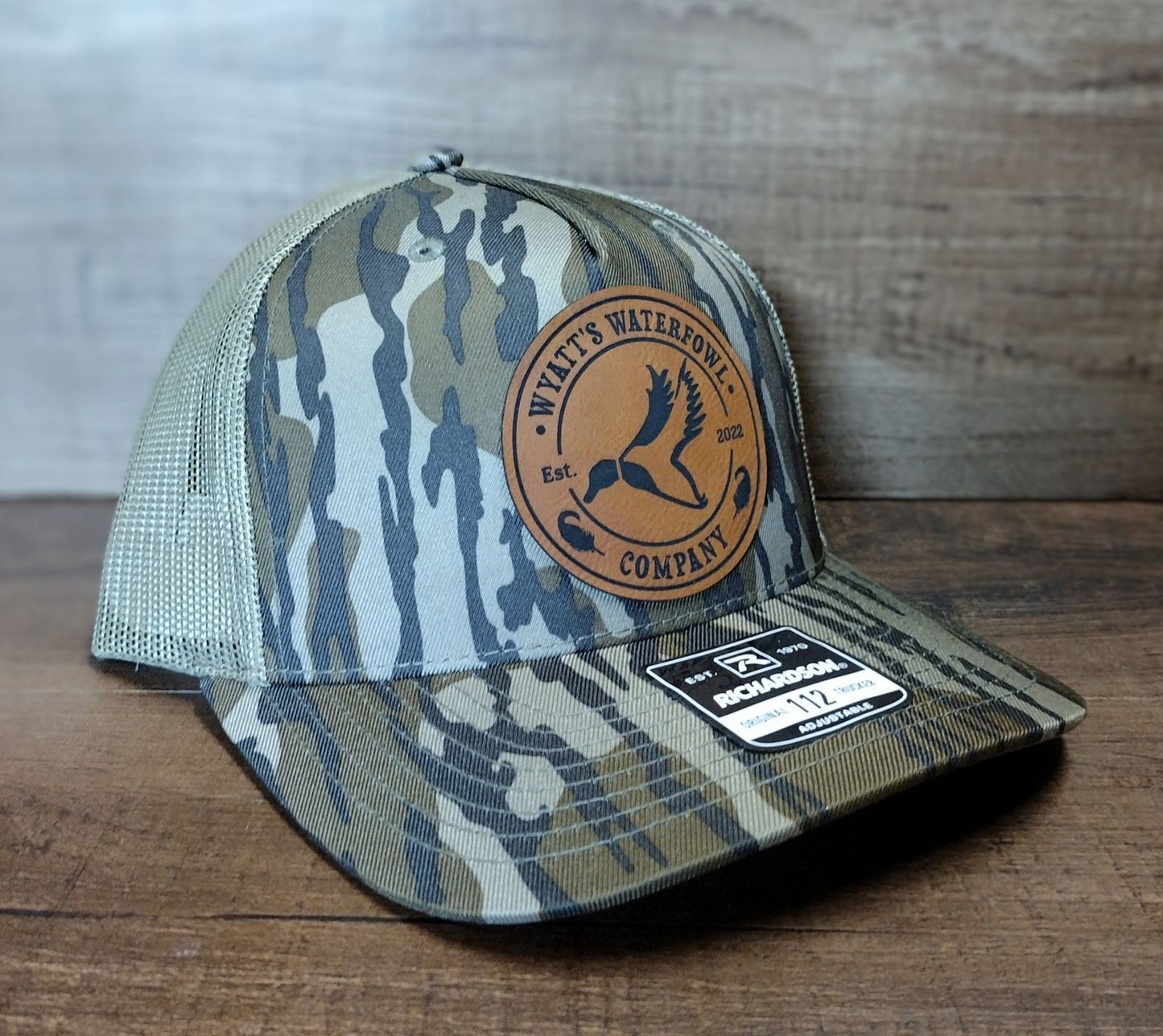 Wyatt's Waterfowl Co Old School Camo Hat