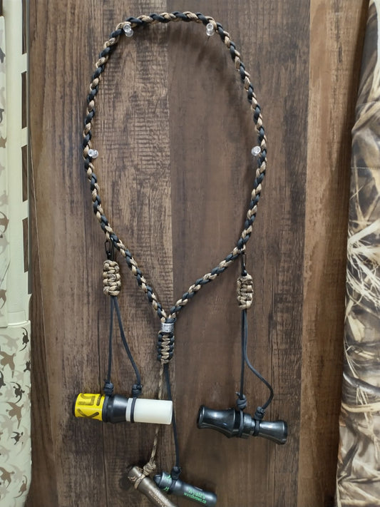 Duck Call Lanyard With Two Quick Change Drops